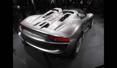 Porsche 918 Plug-In Hybrid High Performance Spyder 2010 2